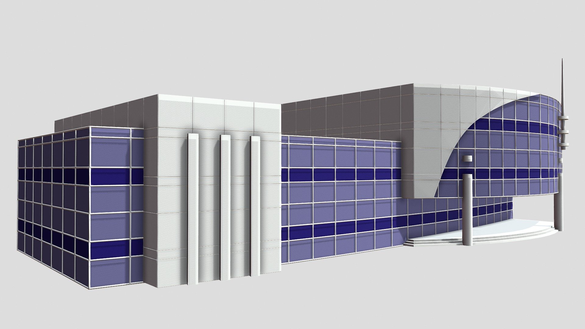 Office Building 3d model