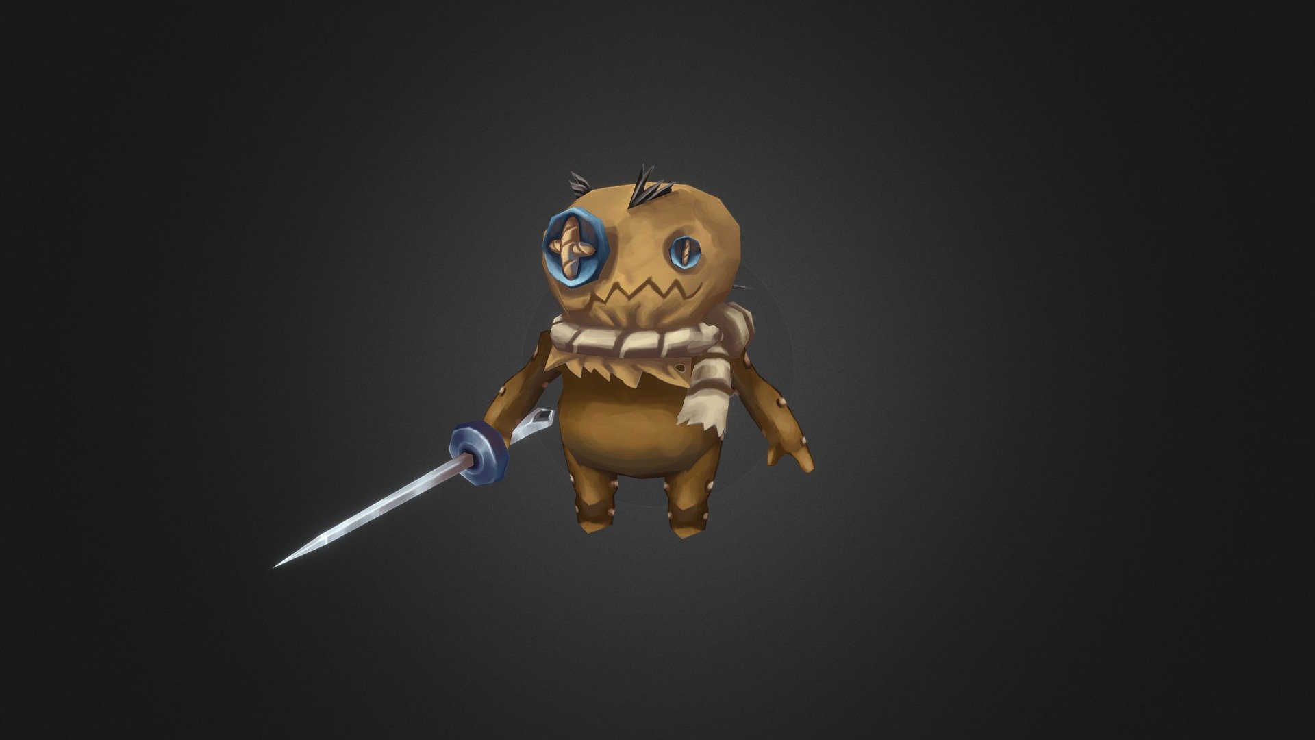 Voodoo Character 3d model