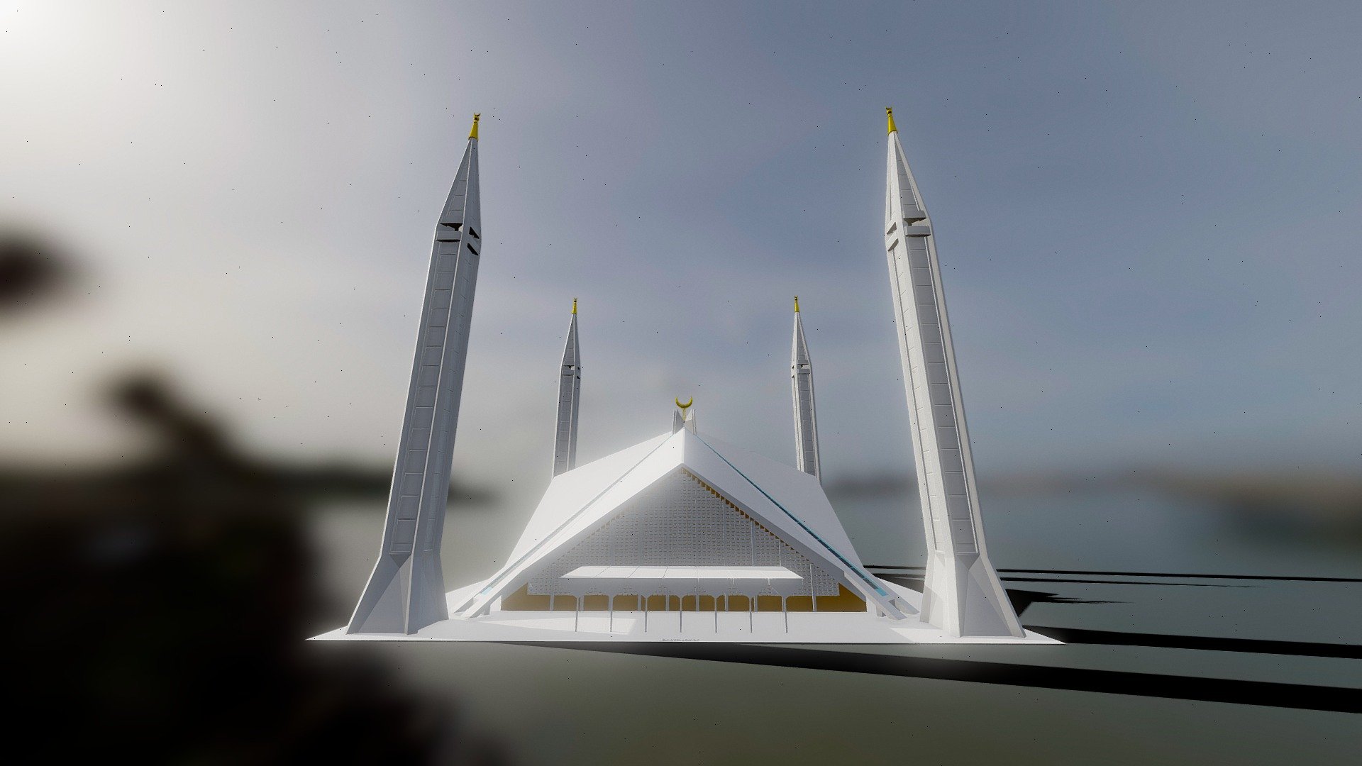 Faisal Masjid/Mosque 3d model