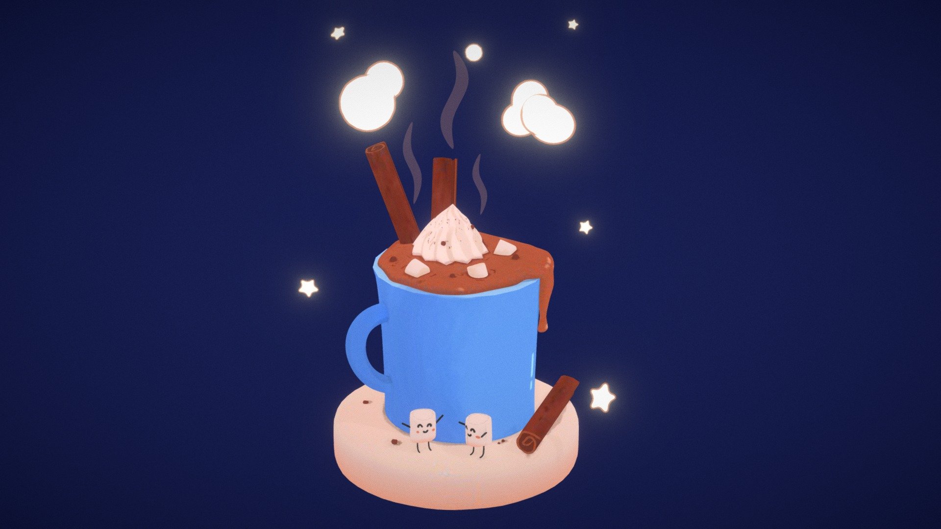 Hot Chocolate 3d model