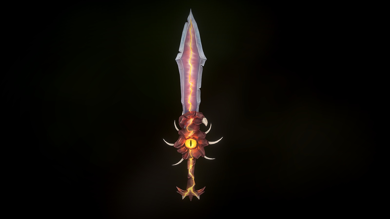 Animated Sword 3d model