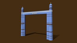 Multani Gate Bahawalpur Lowpoly