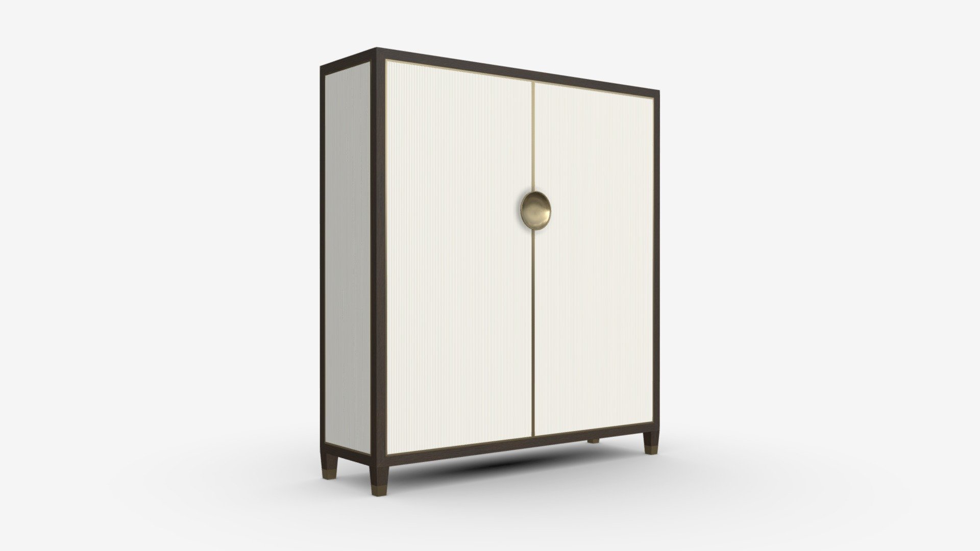 Cabinet Baker Odeon 3d model