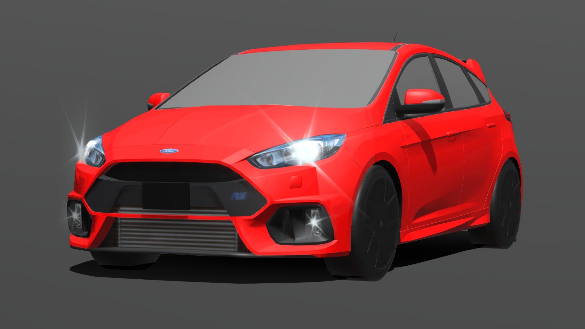 Ford Focus 2016 3d model