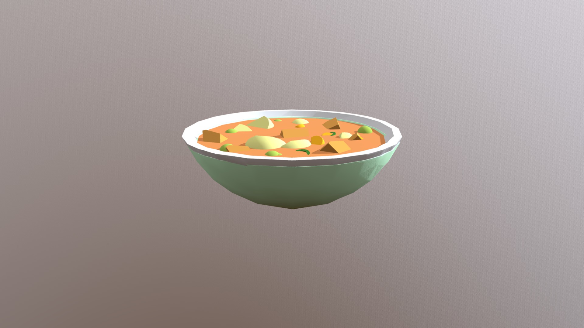 Vegetable Soup 3d model