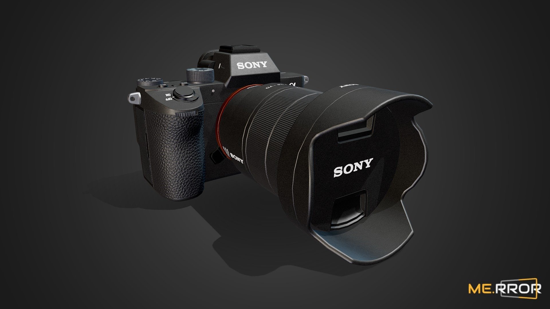 [Game-Ready] DSLR Camera 3d model