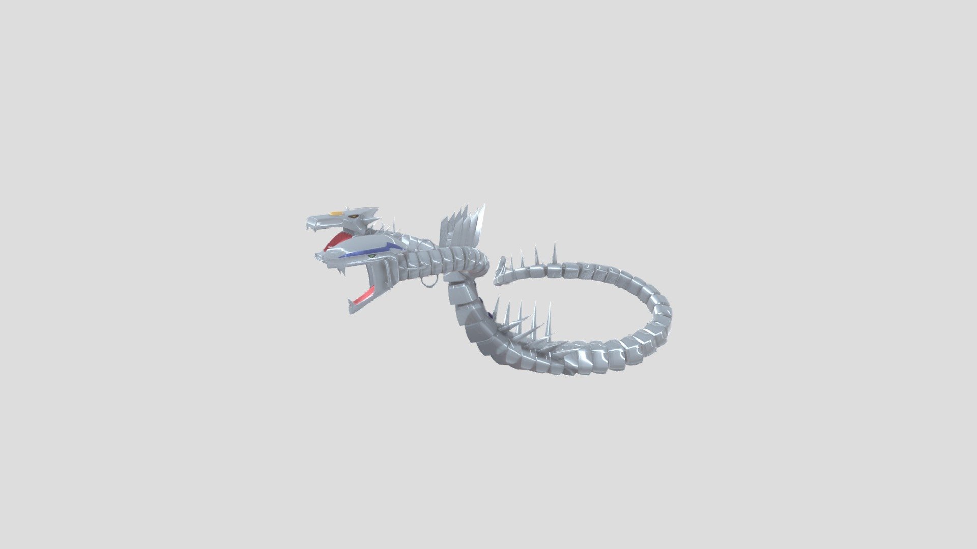 Low Poly Dragon 3d model