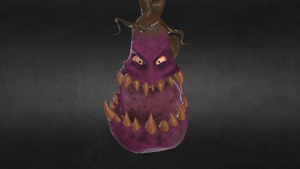 Devil eggplant 3d model