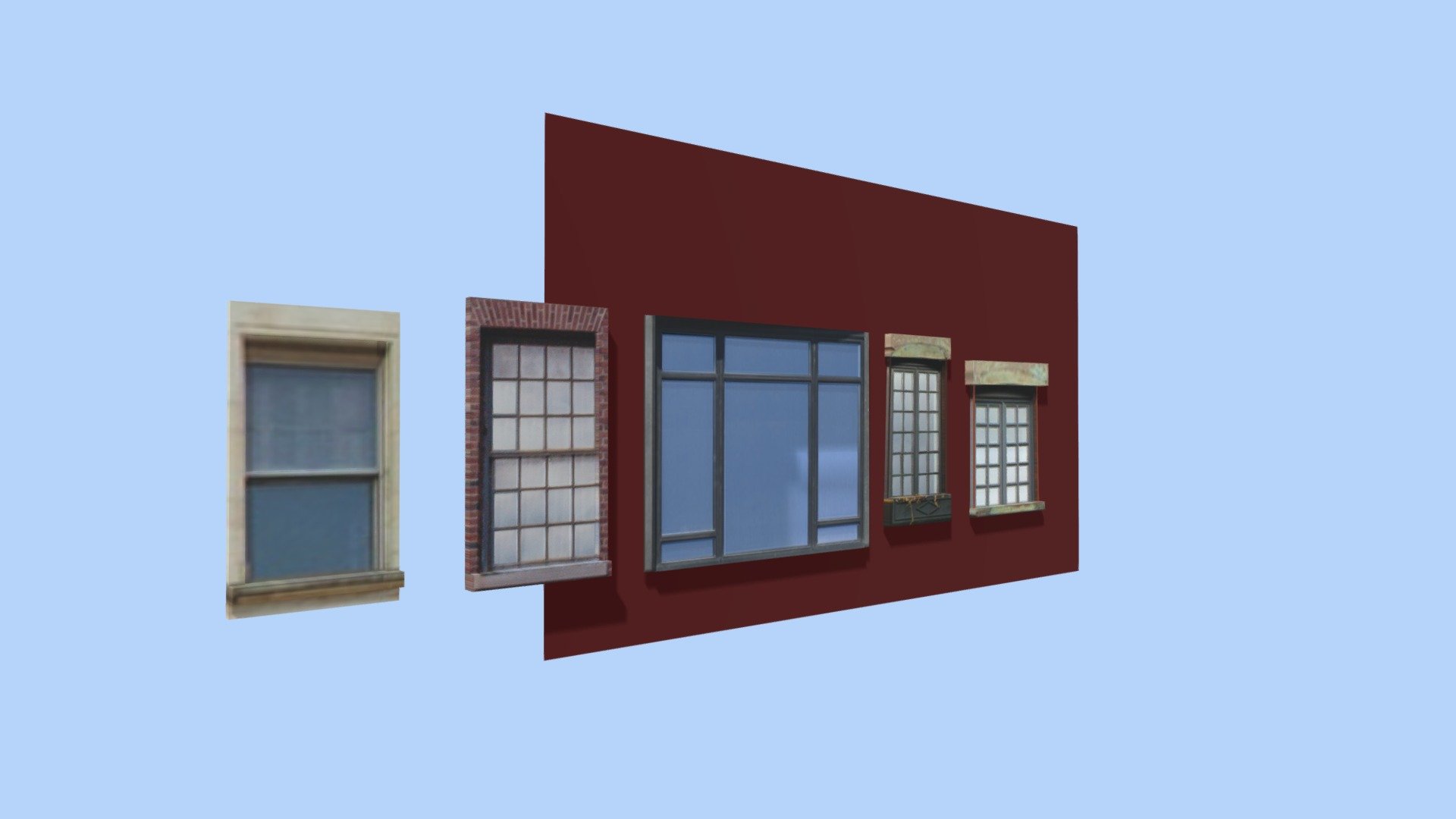 Windows 3d model