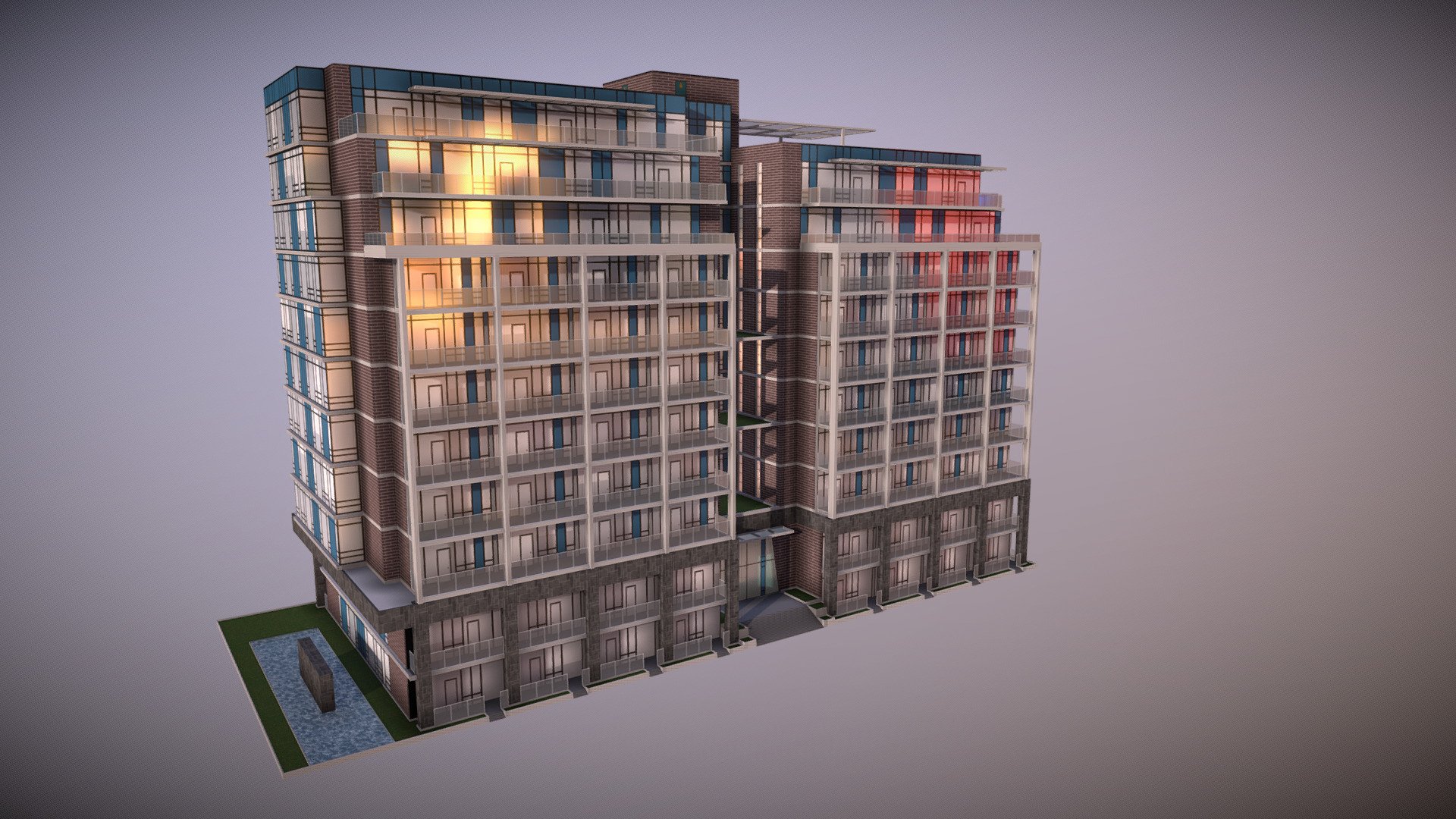 Condos 3d model