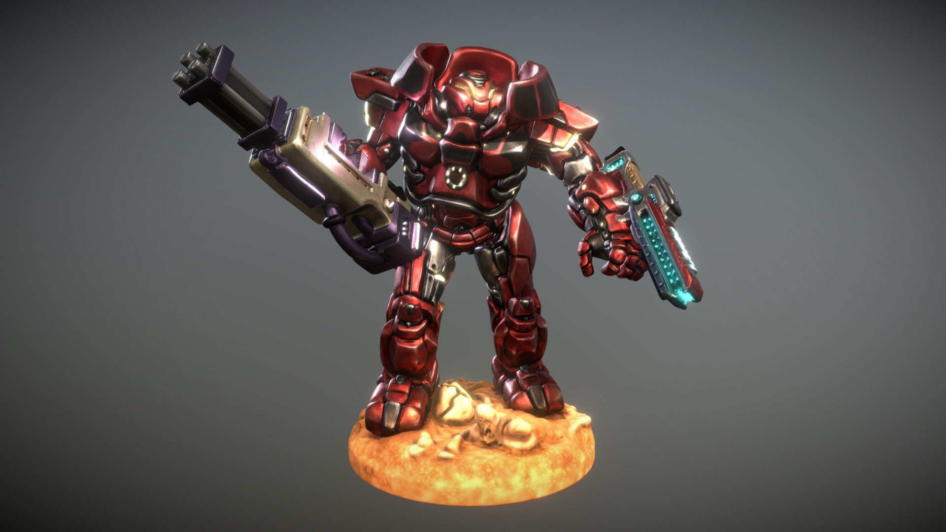 Knight RPG 3d model