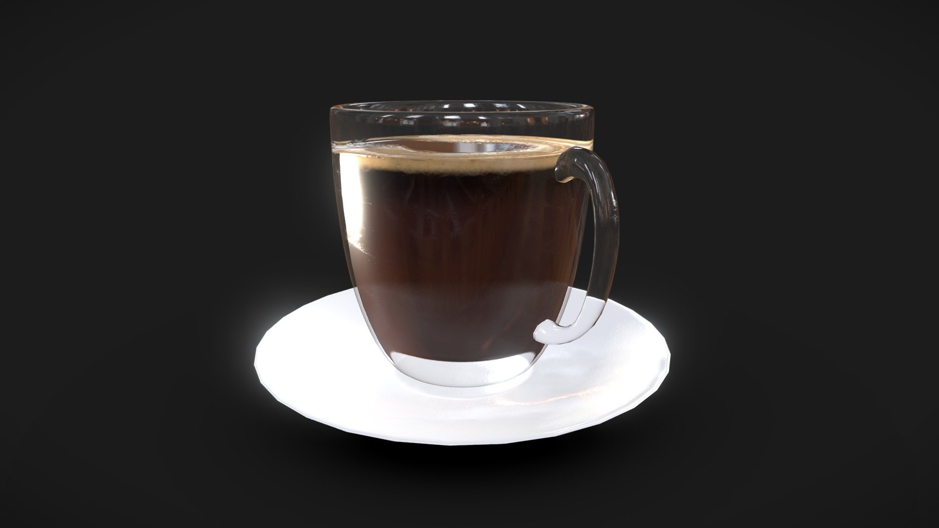 Cup Of Coffee 3d model