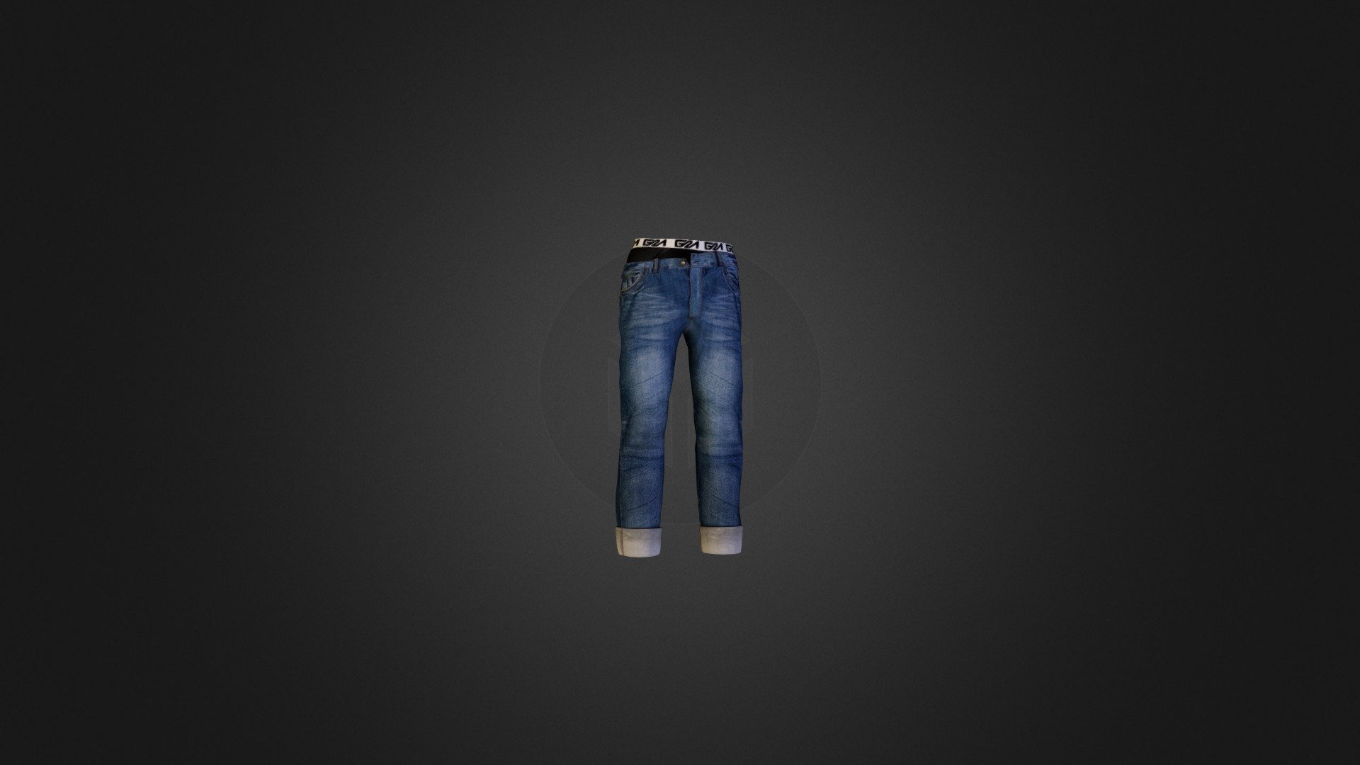 Baggy Jeans_final 3d model