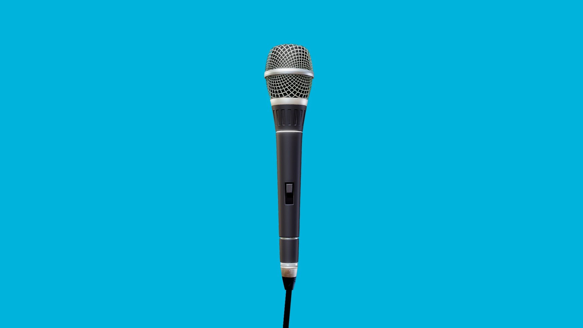 Microphone 3d model