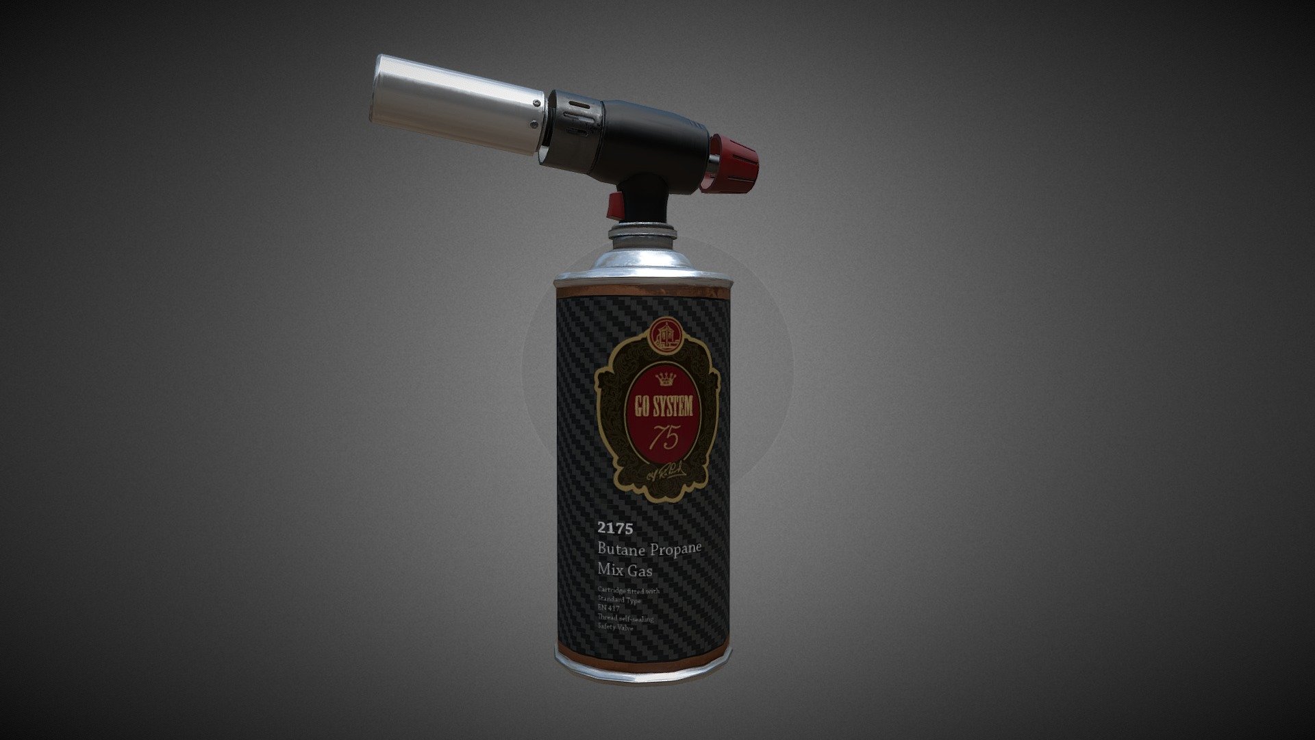 blowtorch 3d model