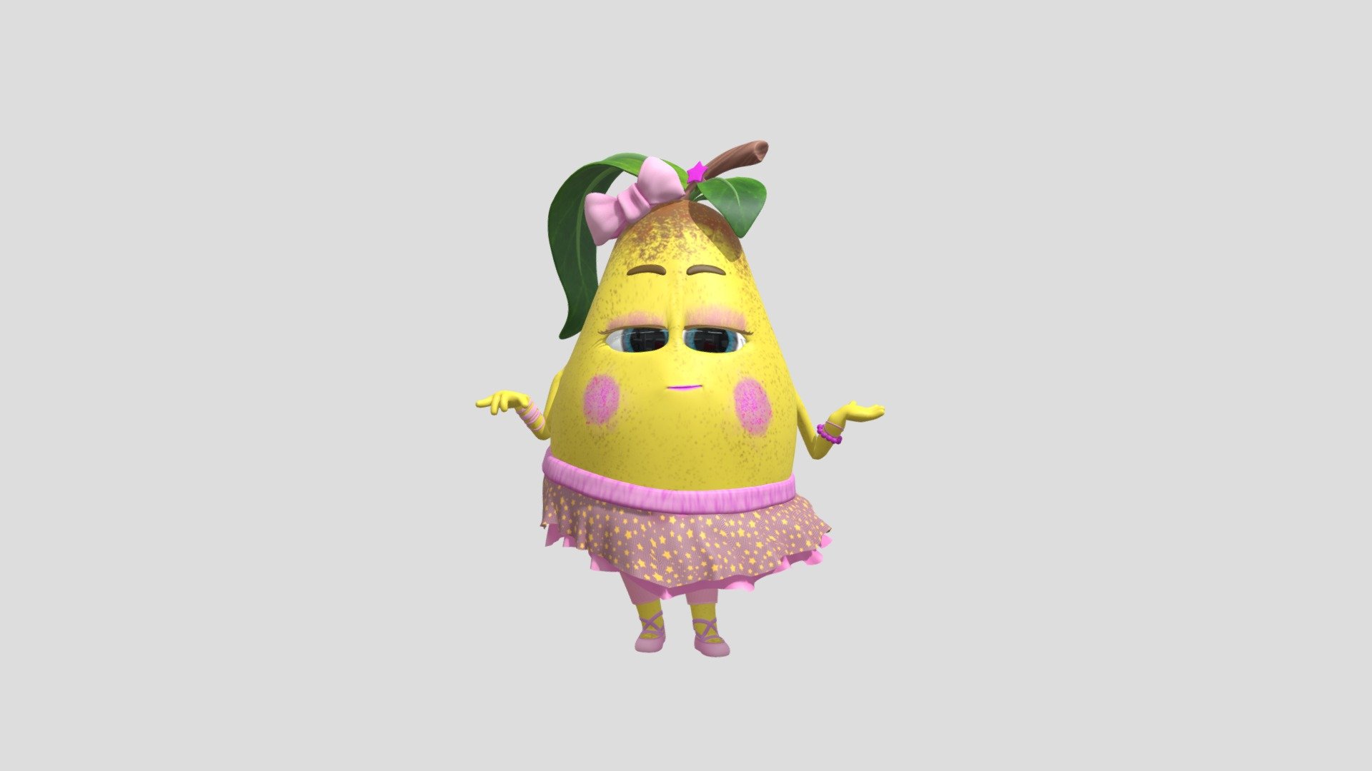 Pear 3d model