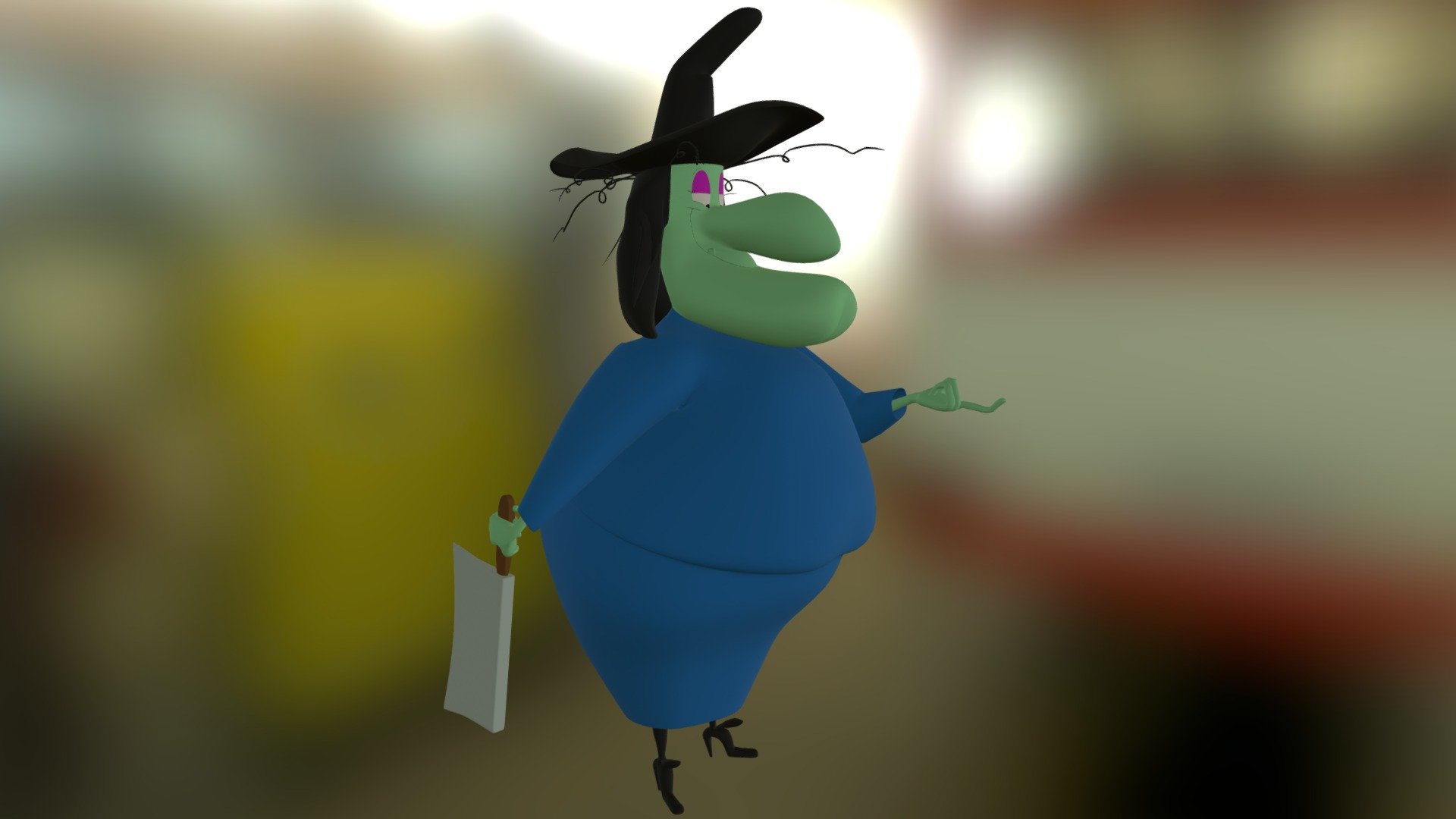 Witch Hazel 3d model