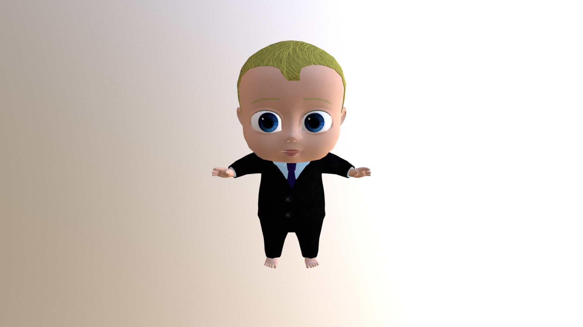 Babby Boss 3d model