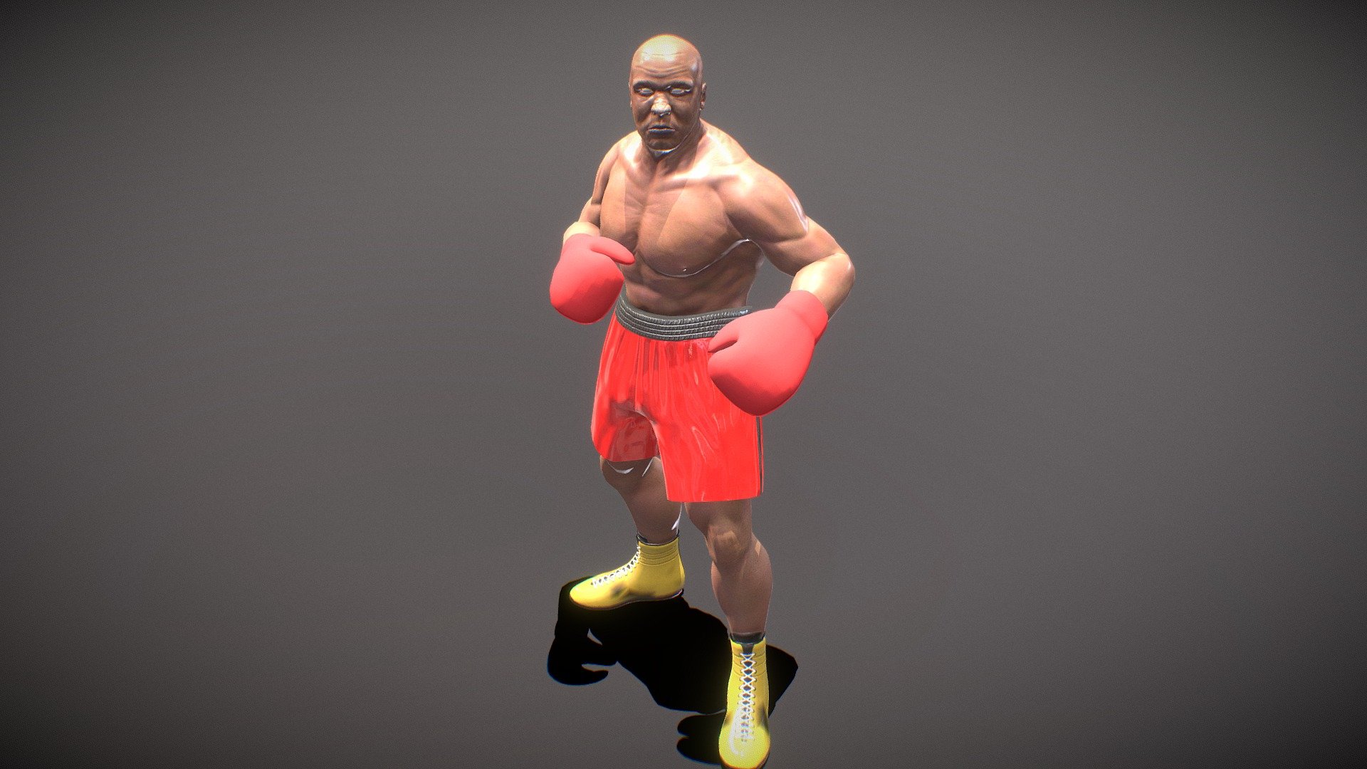 Boxer to Game 3d model