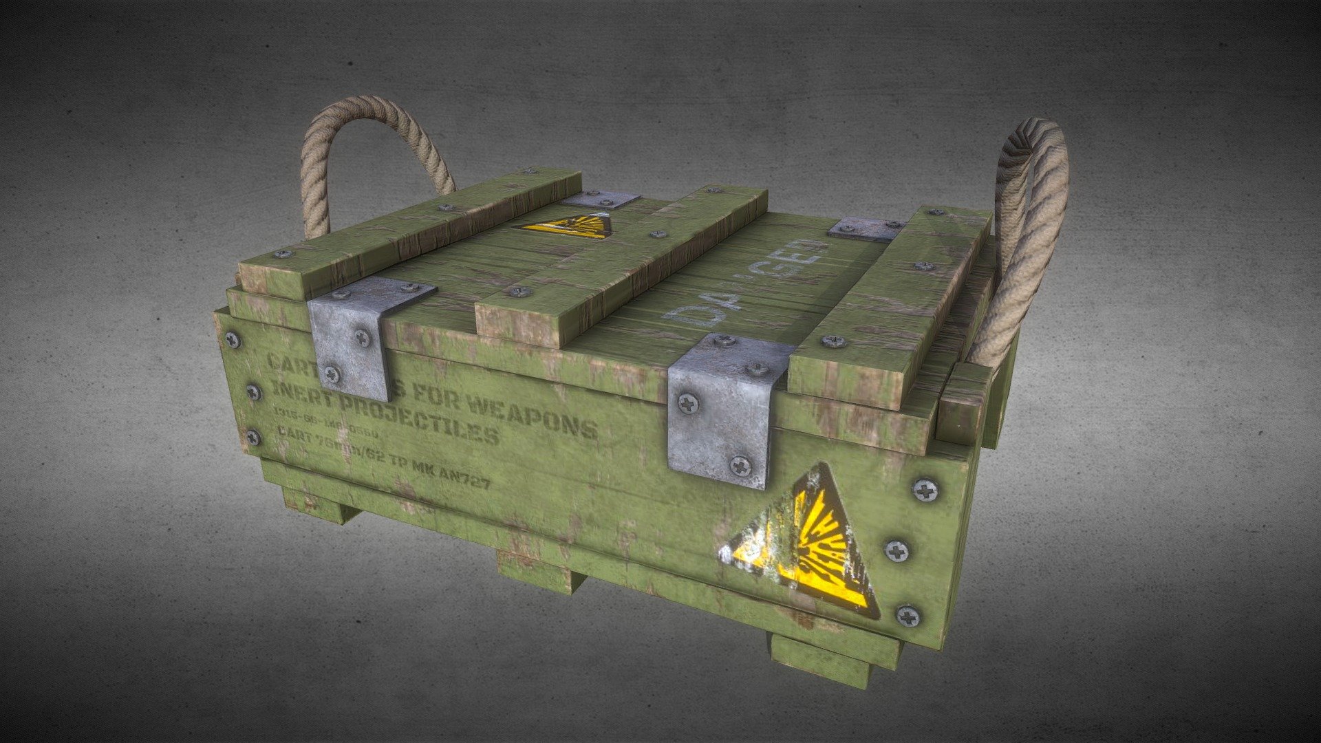 Ammo Crate 3d model