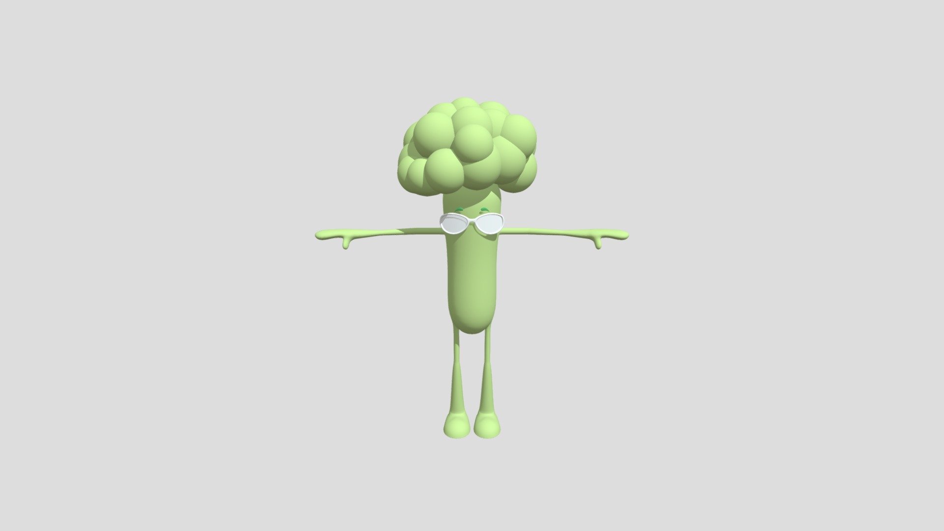 Brócoli para revisión 3d model