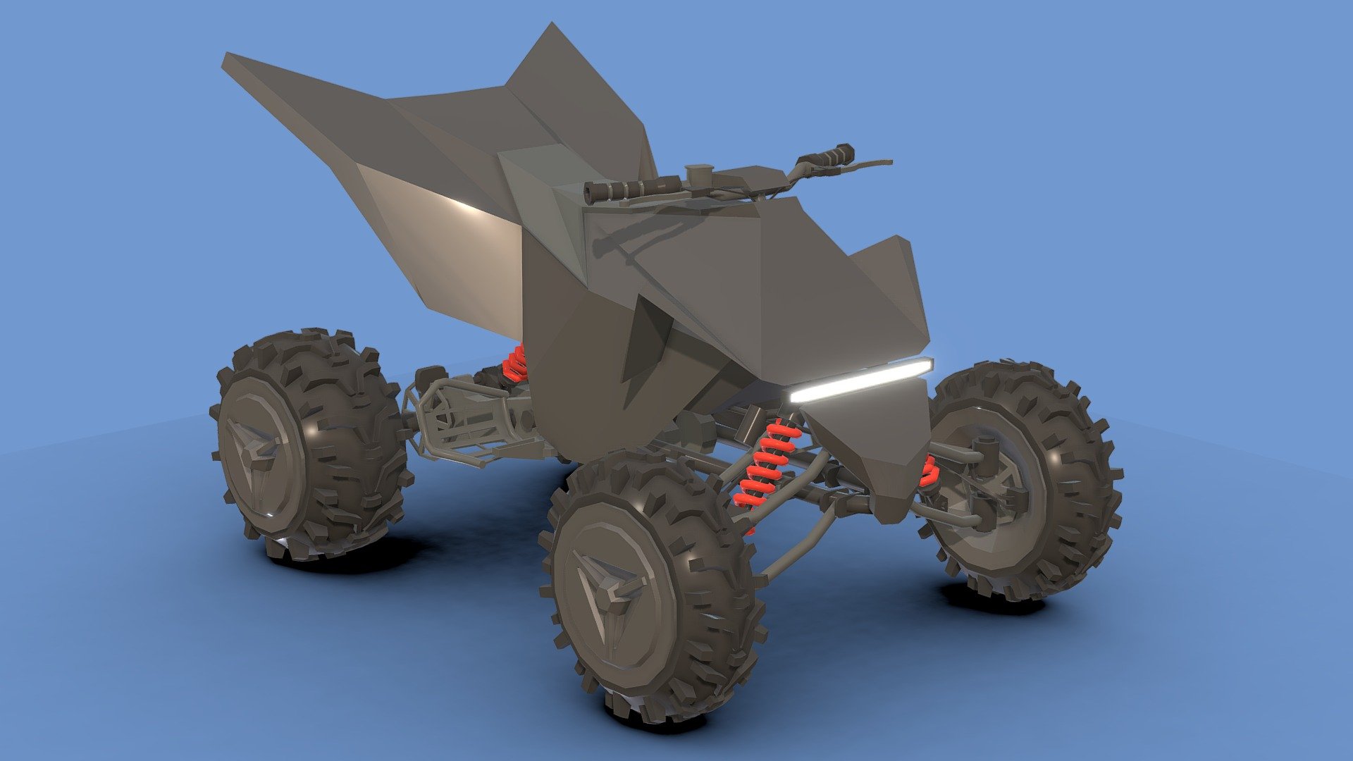 Quad bike 1 3d model