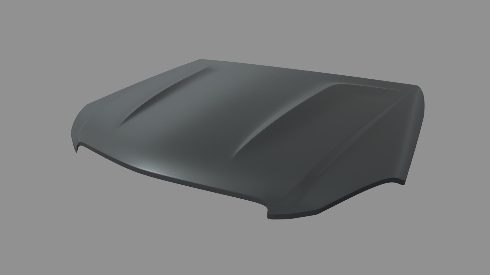 Car Bonnet 06 3d model