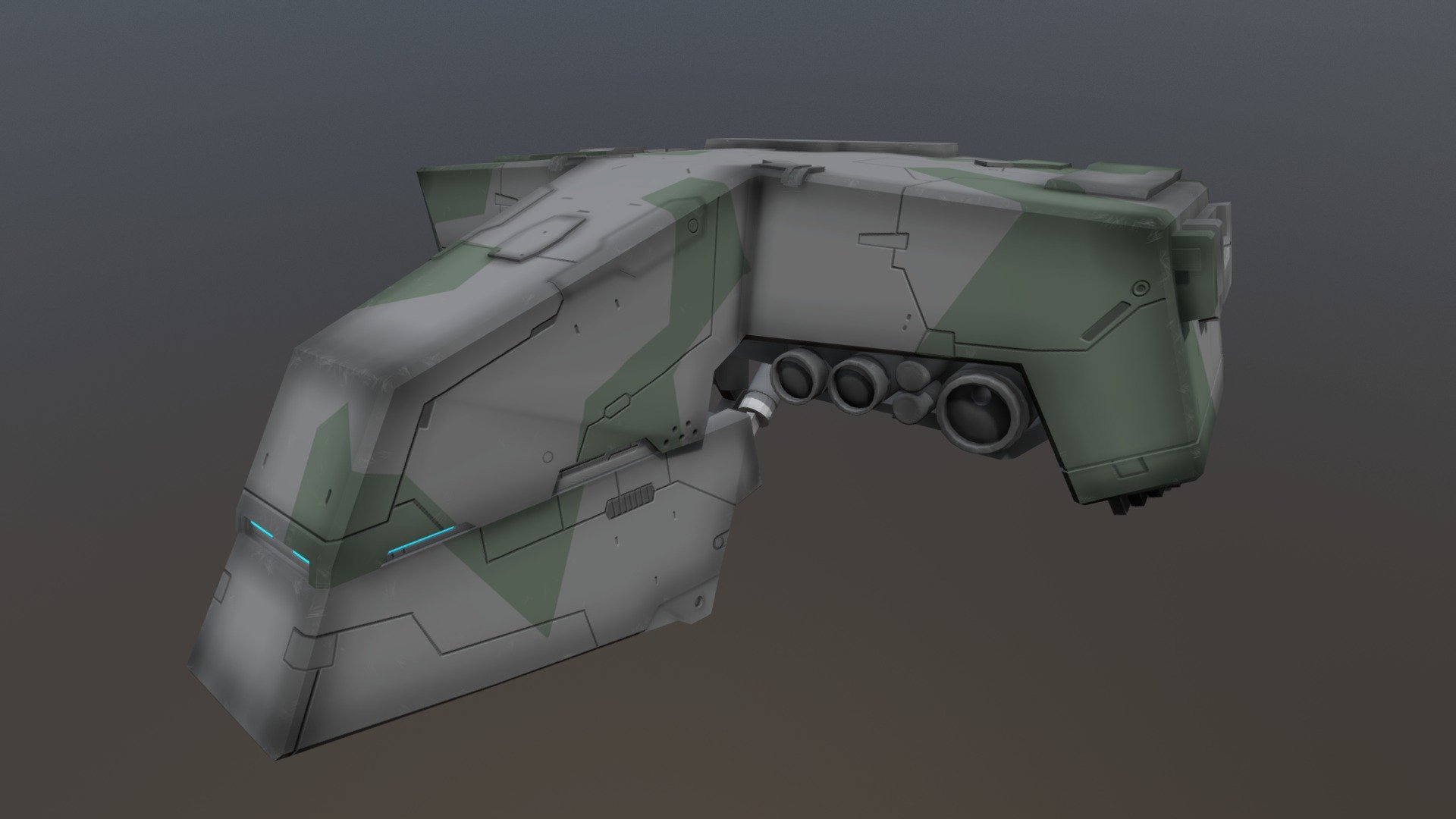 Metal Gear Rex 3d model