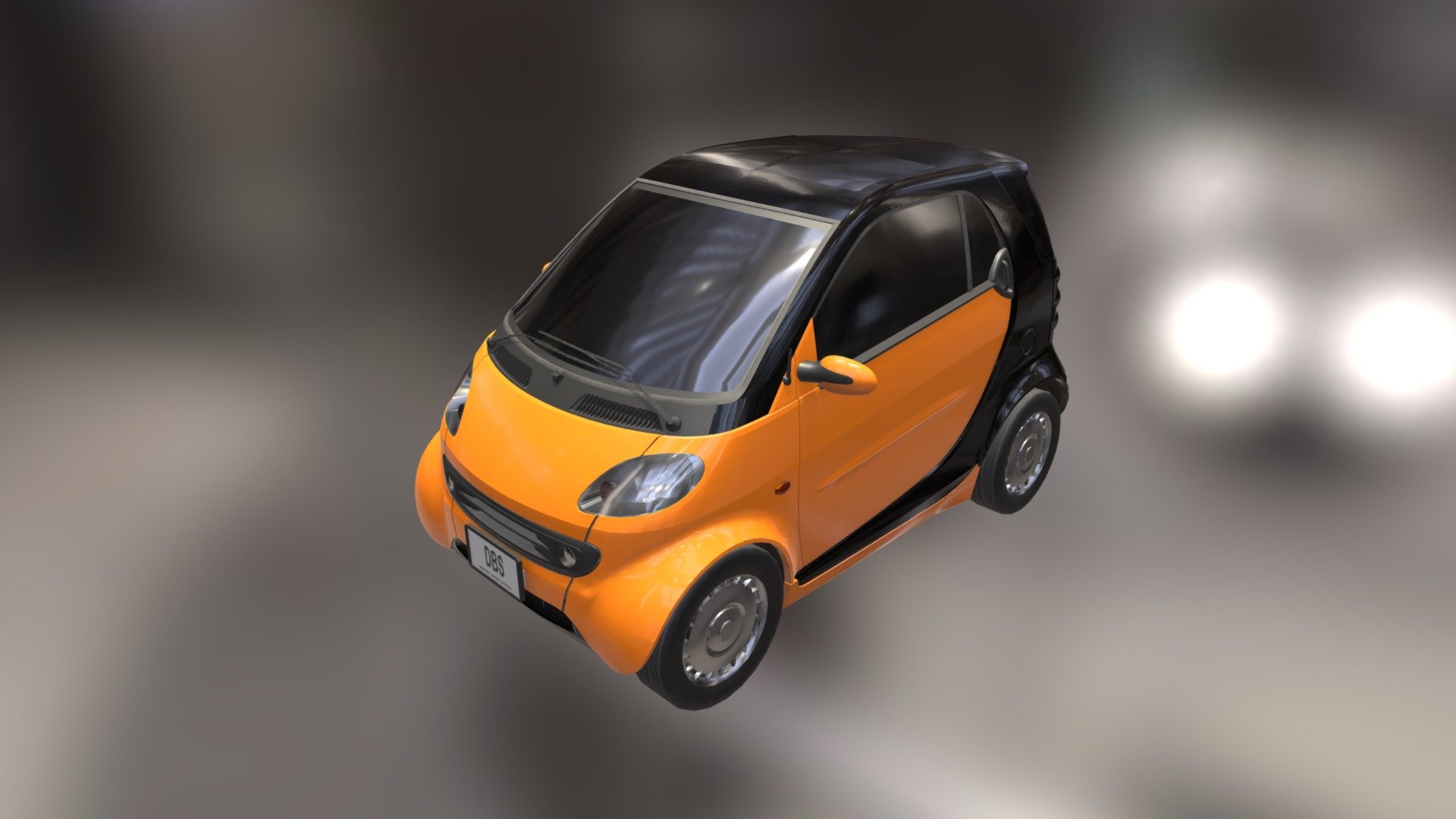 Smartcar 3d model