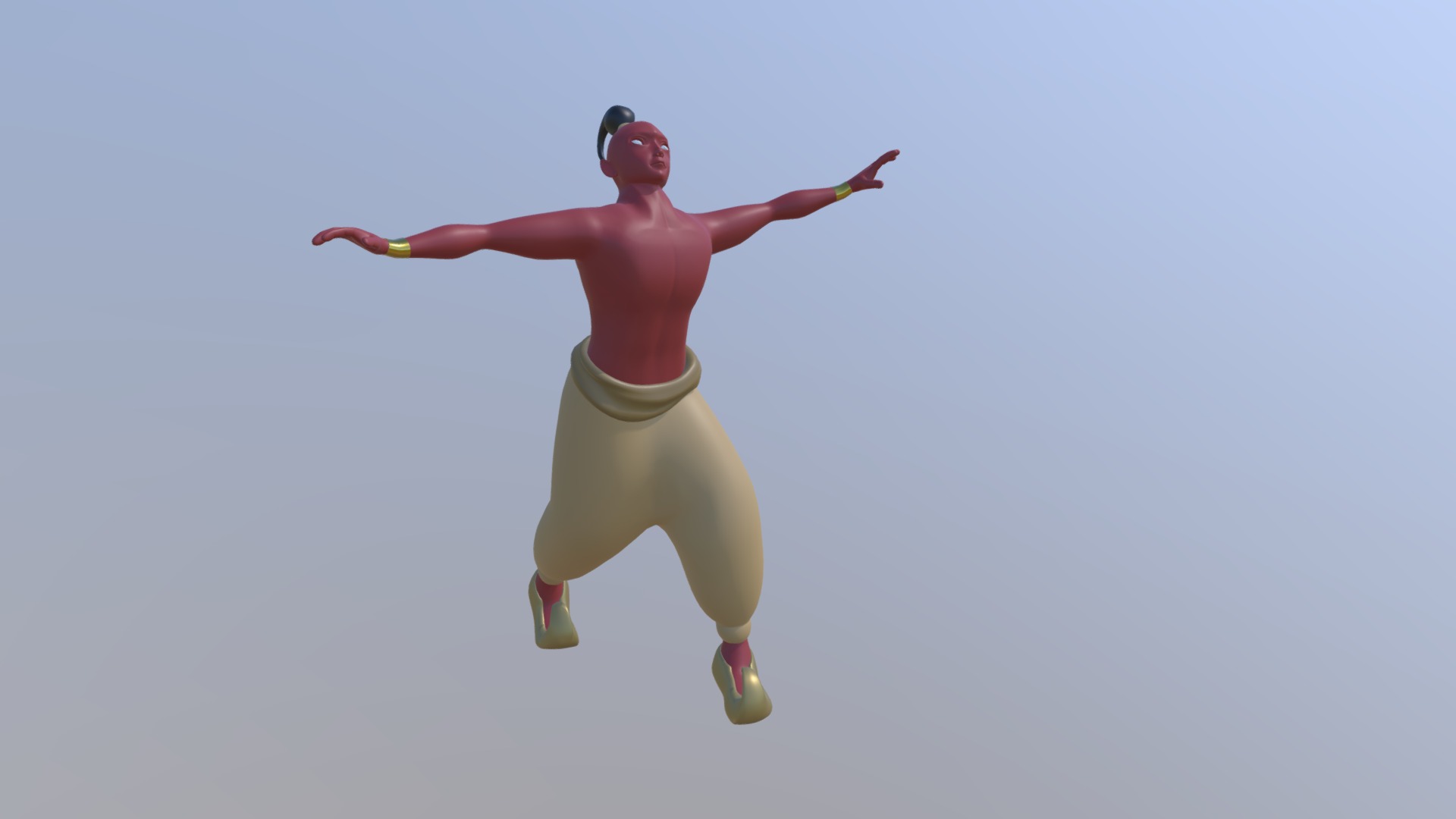 Genie 3d model