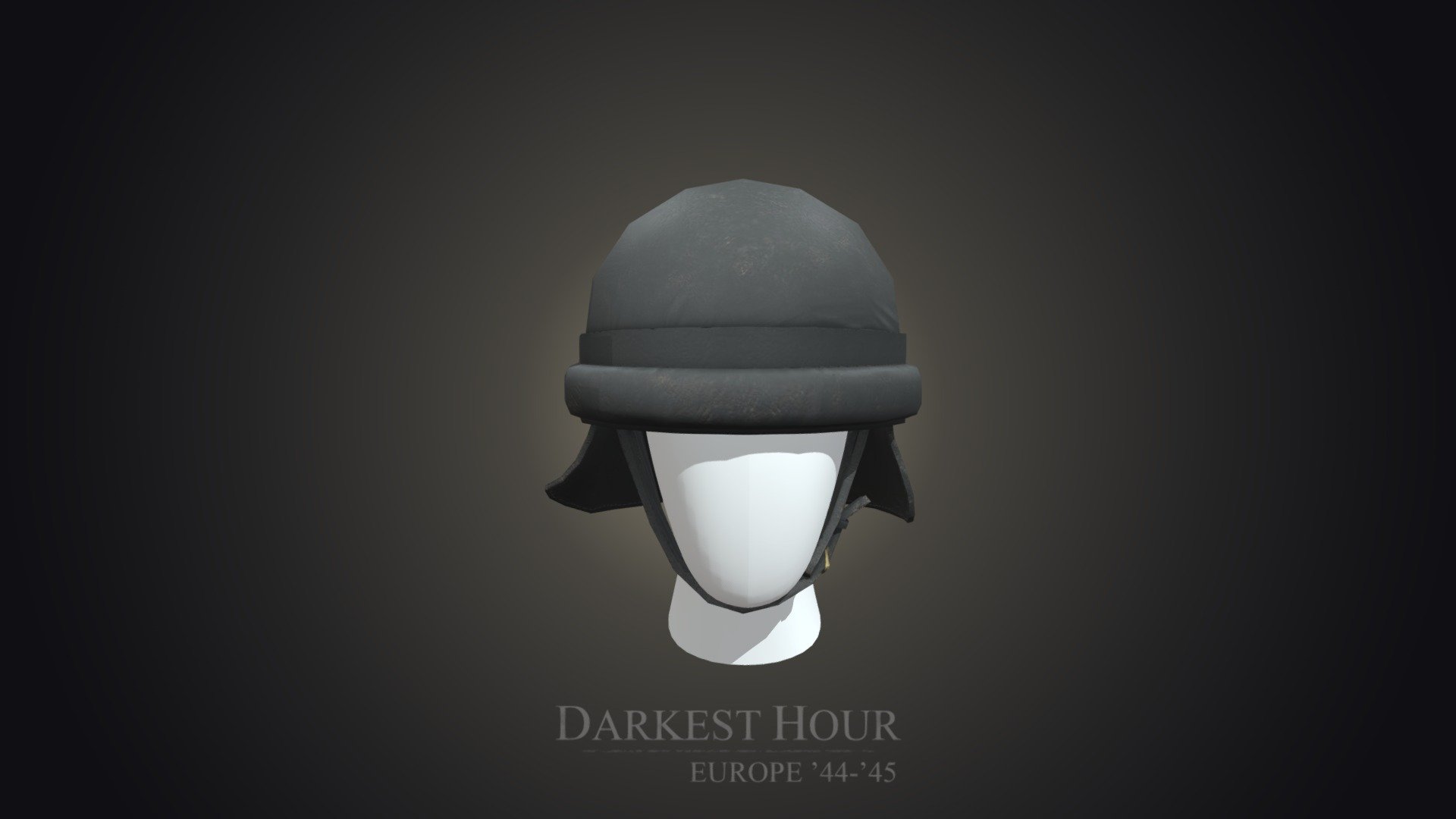 Italian M35 Tanker Helmet 3d model