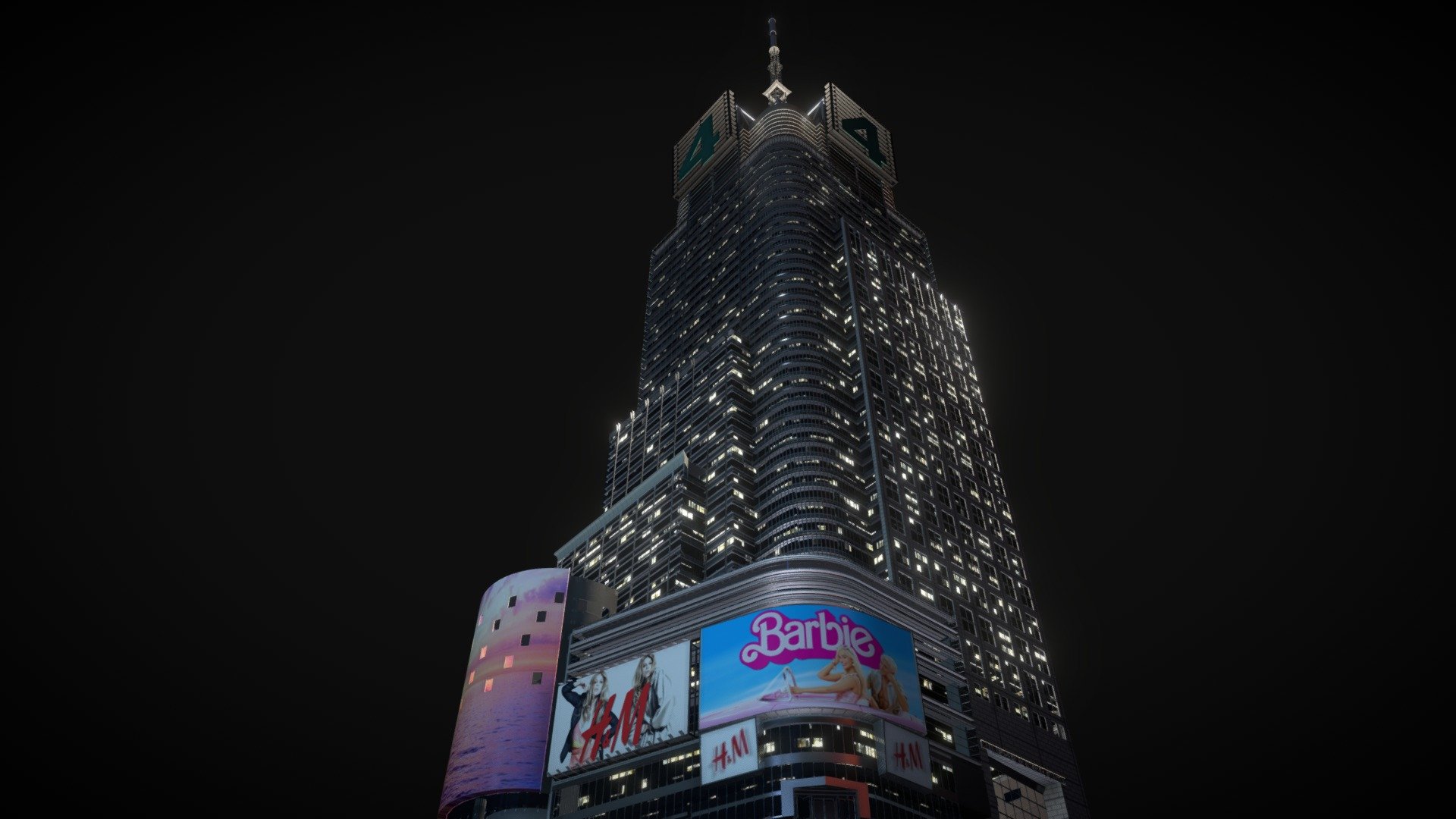 Condé Nast Building 3d model