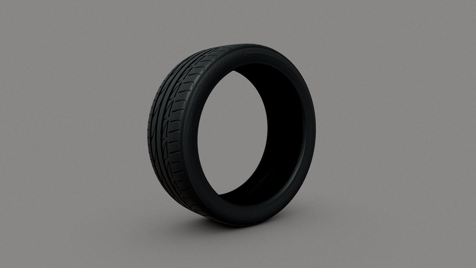 Bridgestone Potenza R17 3d model