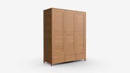 Wardrobe 3 Door Ercol Bosco