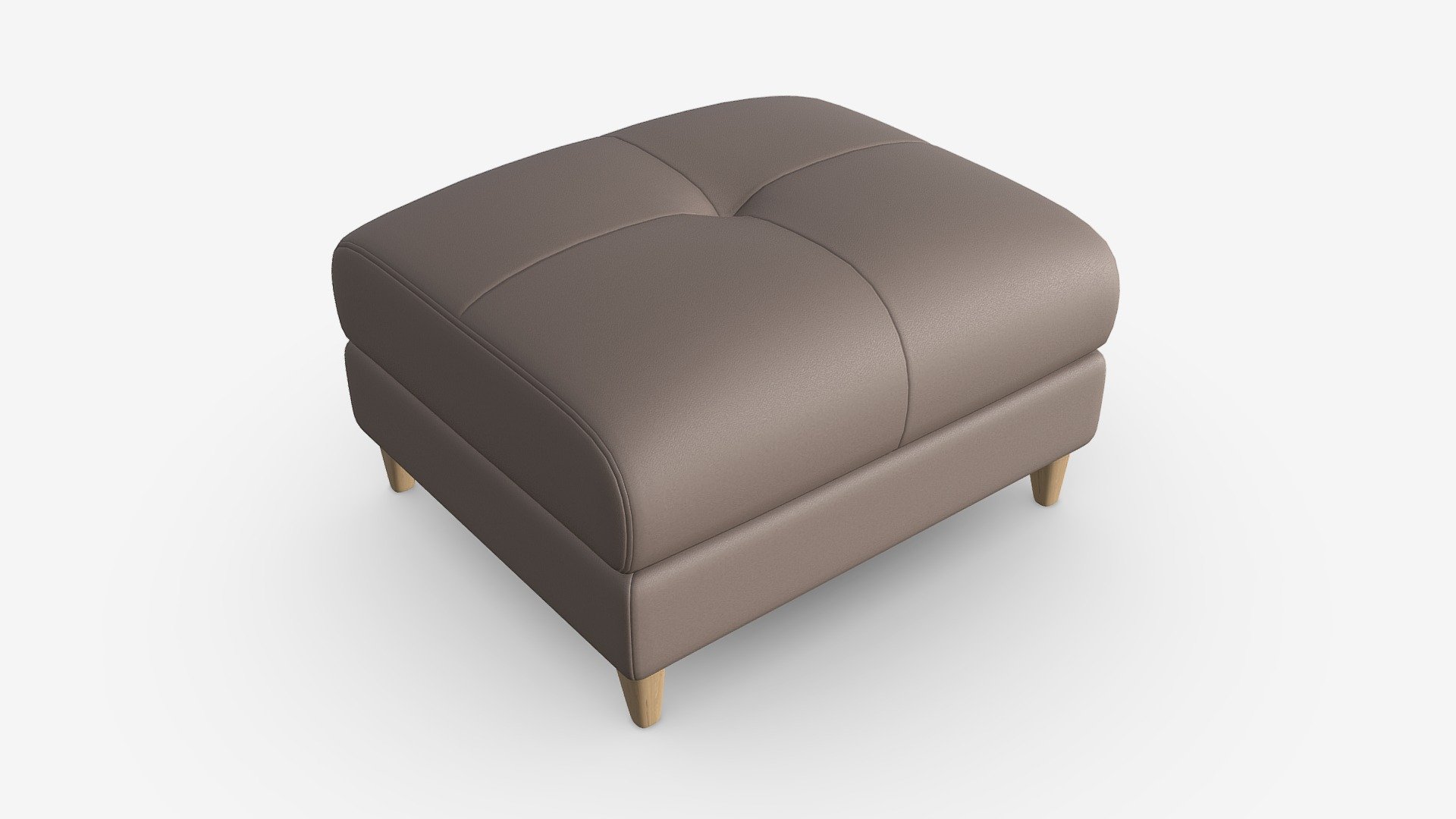 Footstool Ercol Mondello 3d model