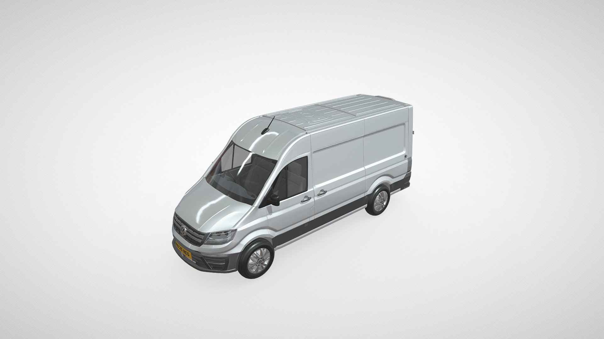 Volkswagen Crafter Van 3d model