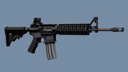 Low-Poly M4a1