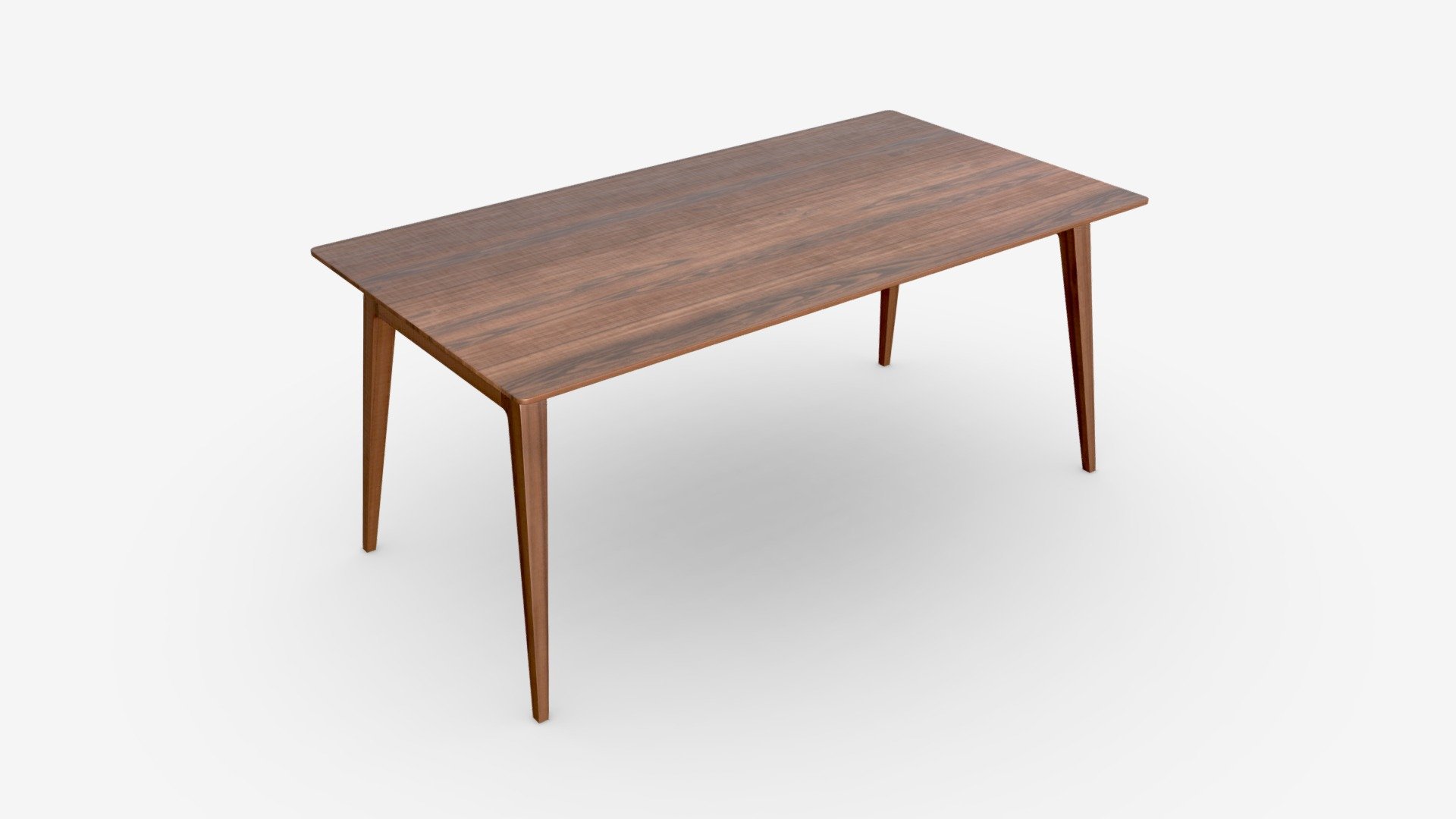 Medium Extending Table Ercol Lugo 3d model