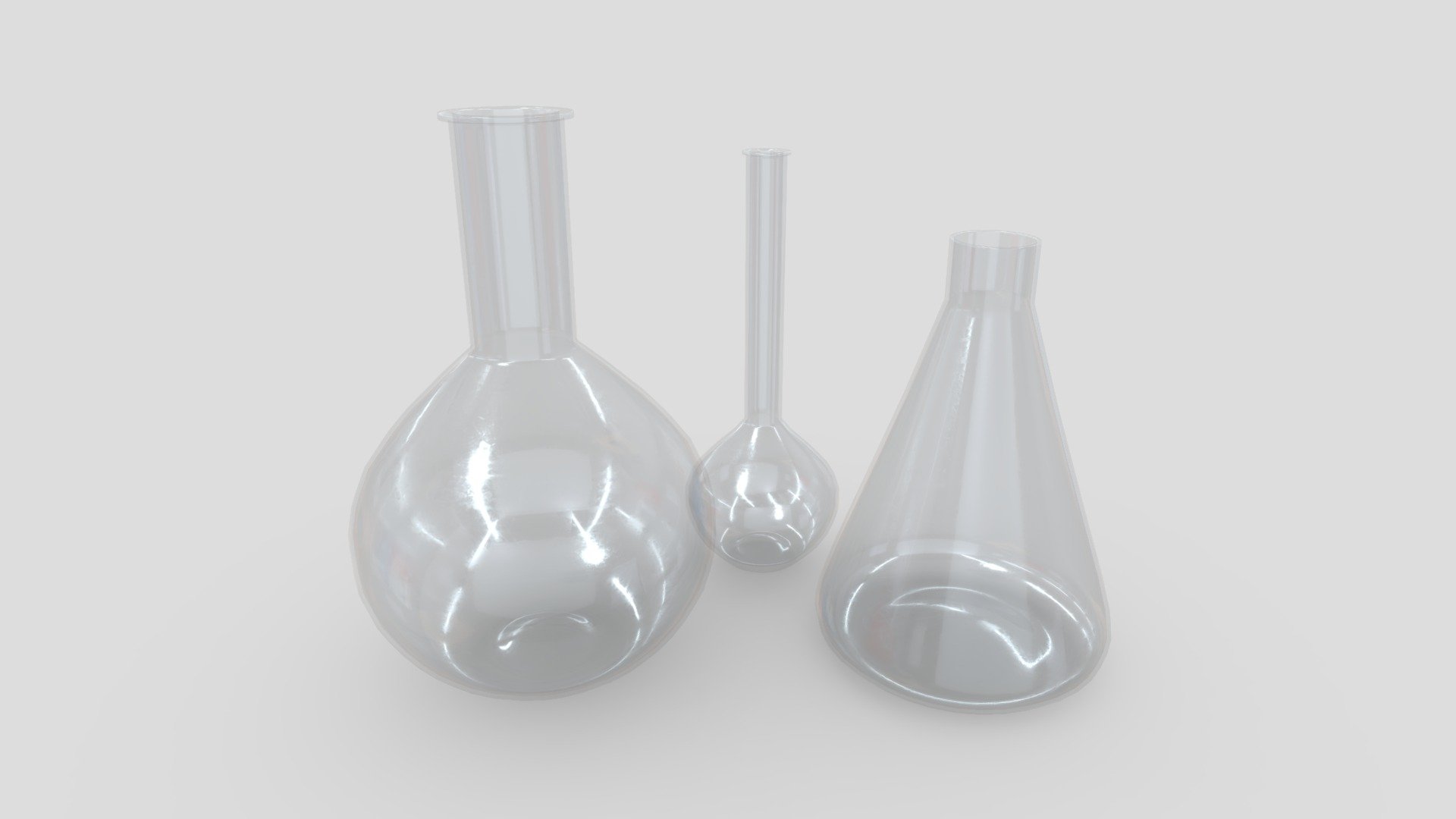 Laboratory Flask 3d model