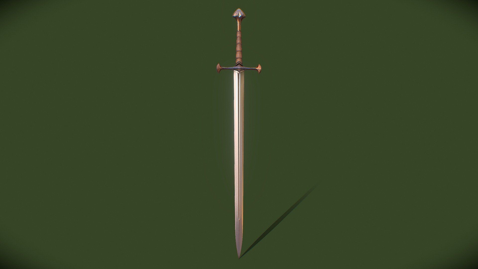 Fantasy Sword 3d model