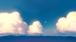 Stylized Cloudy Sky