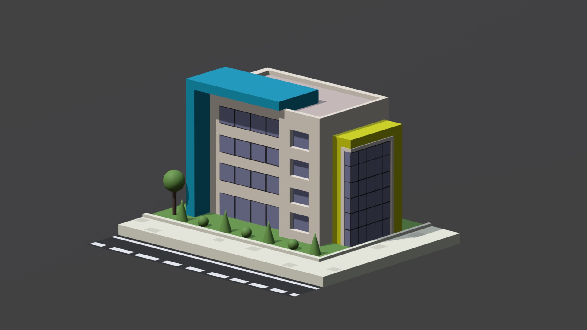 Building 3d model