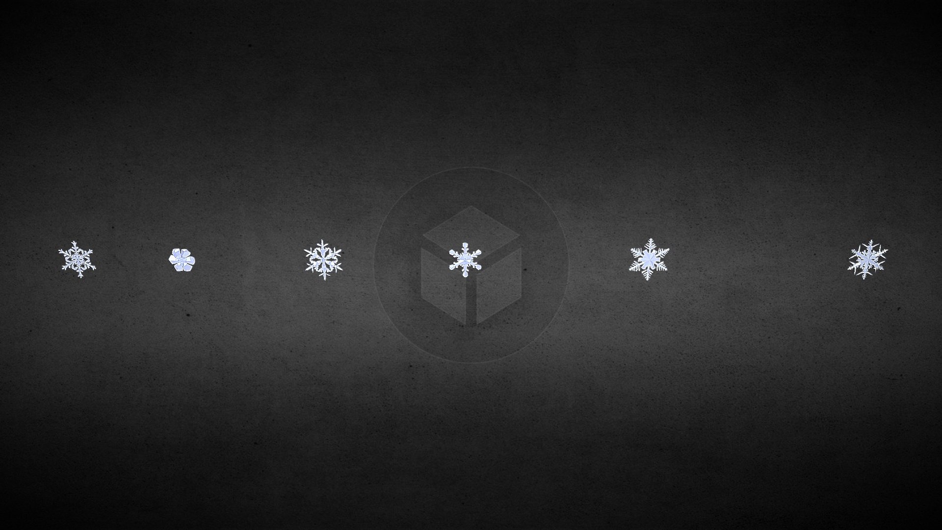 Snowflakes 3d model