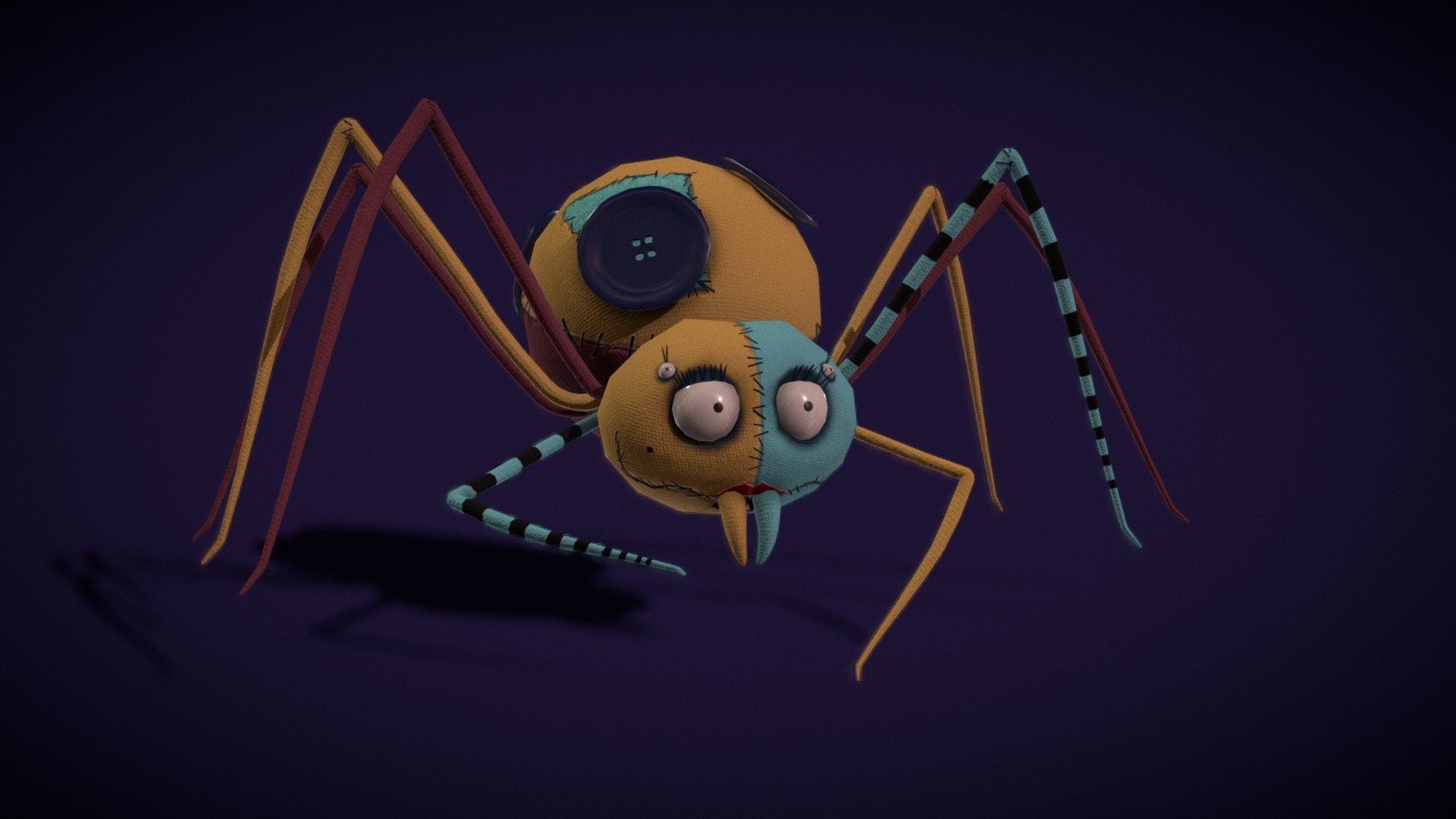 Sallys Spider 3d model