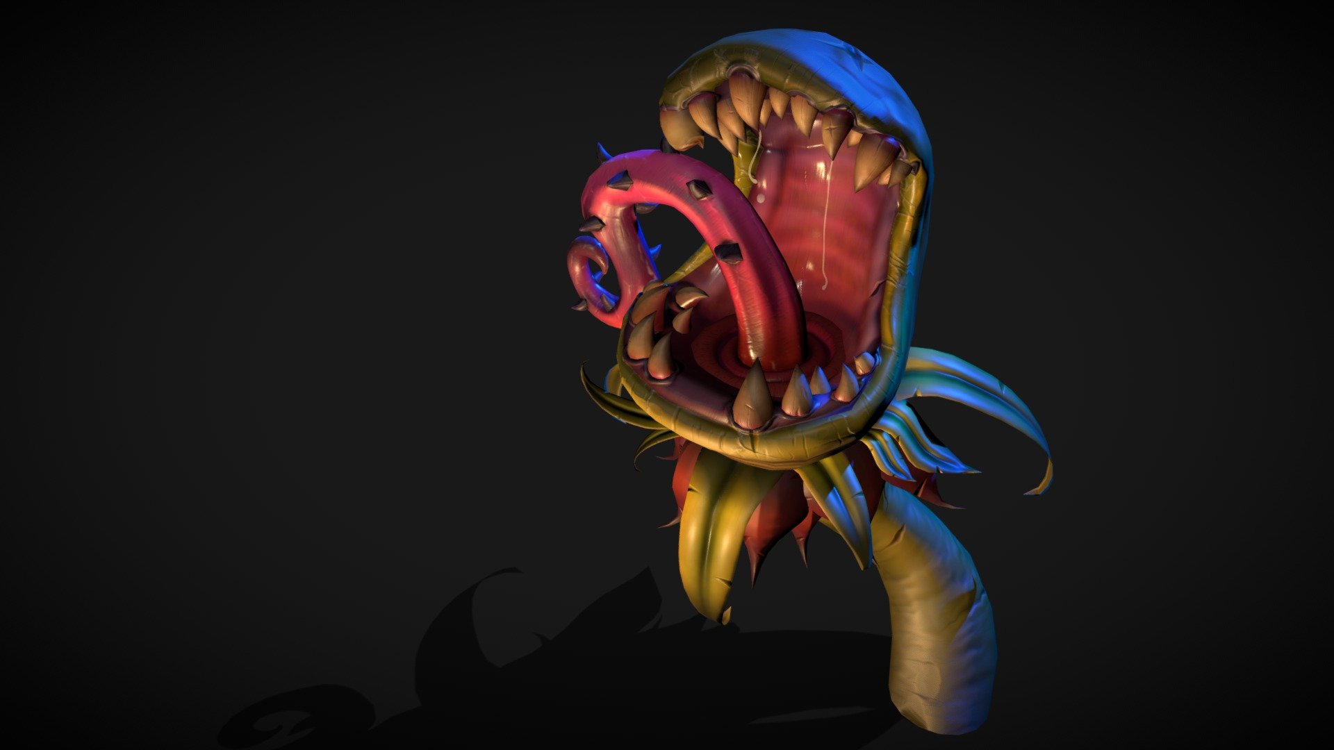 Humongus Razorleaf 3d model