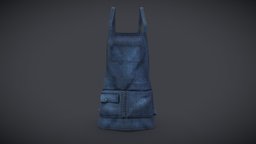 Female Mini Skirt Denim Dungarees