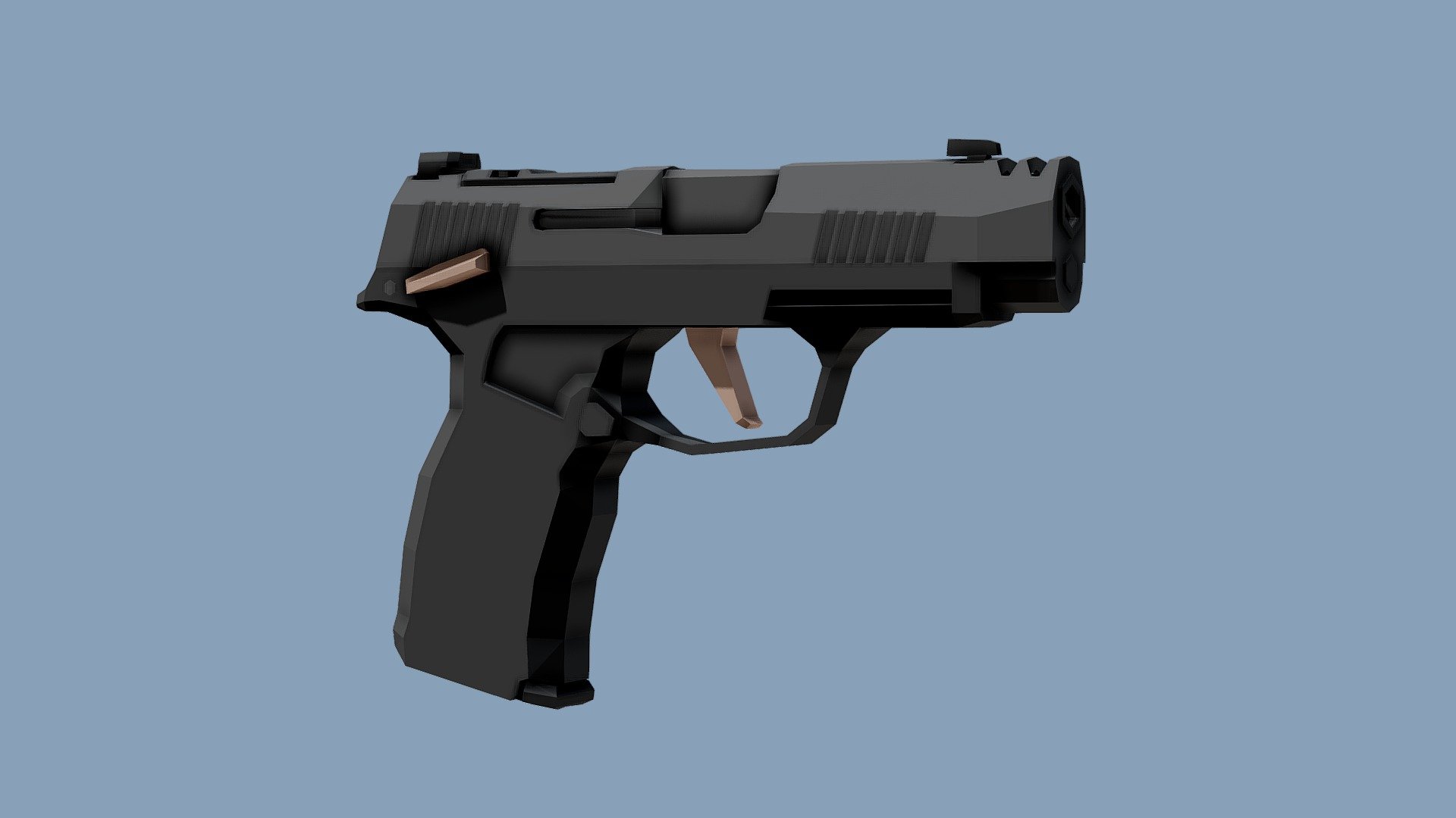 Low-Poly Sig P365 XL 3d model