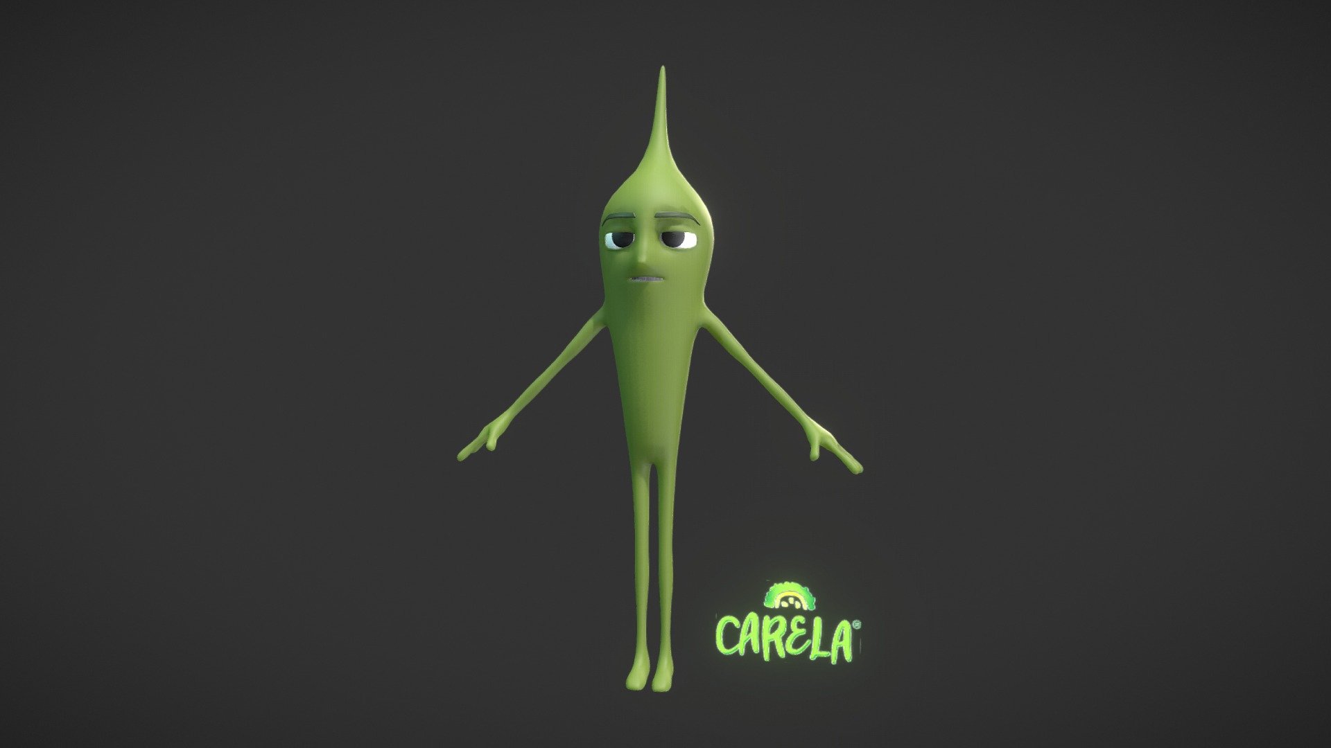 Carela Foods Bittermelon Model 3d model