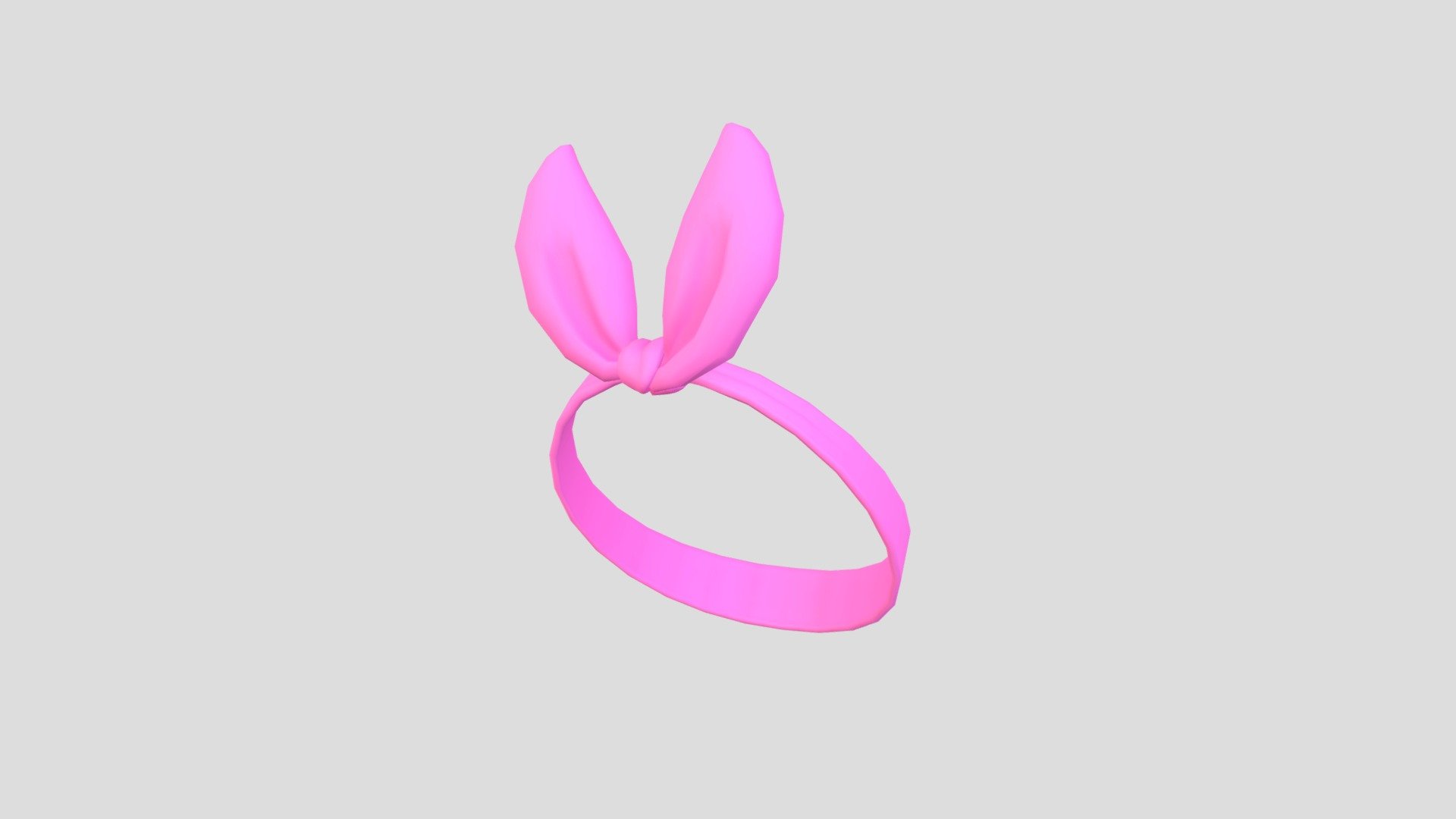 Prop021 Pink Headband 3d model