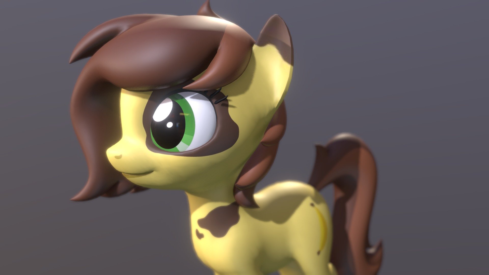 OC Model: Banana Stem 3d model